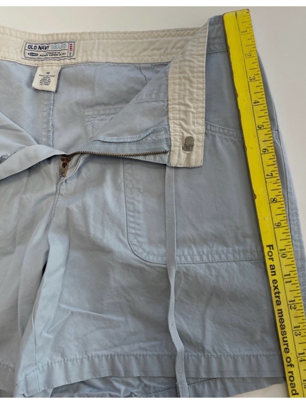 Lot of 3!! Vintage Old Navy Women’s 100% Cotton Shorts, Sz 10 - Picture 11 of 12